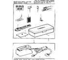 Kenmore 15812390 attachment parts diagram