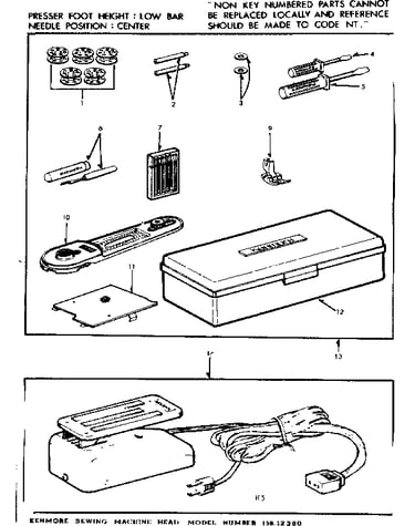 Attachment parts