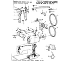 Kenmore 15812391 motor assembly diagram