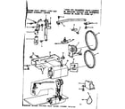 Kenmore 15812392 motor assembly diagram