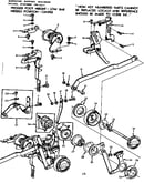 Geared cam assembly