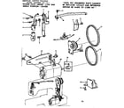 Kenmore 15812411 motor assembly diagram