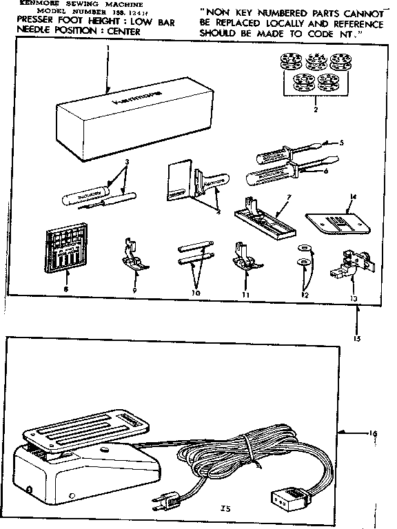 Attachment parts