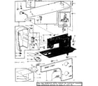 Kenmore 15812470 base assembly diagram