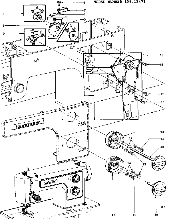 Stitch regulator assembly