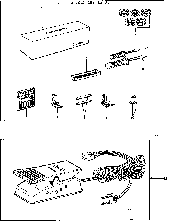 Attachment parts