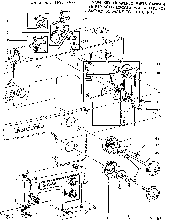 STITCH REGULATOR ASSEMBLY