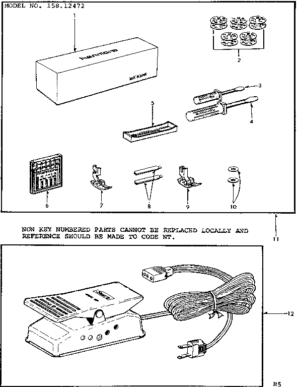 Attachment parts