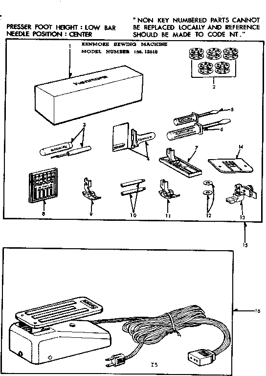 Attachment parts