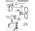 Kenmore 15812511 motor assembly diagram