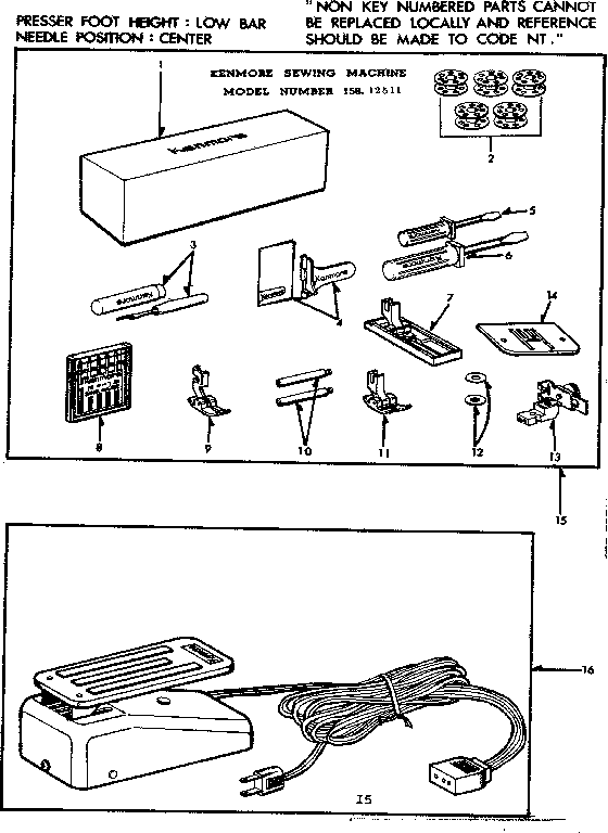 Attachment parts