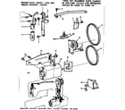Kenmore 15812520 motor assembly diagram