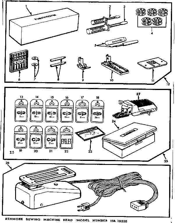 Attachment parts