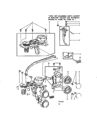 Zigzag guide assembly