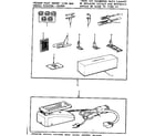 Kenmore 15813400 attachment parts diagram