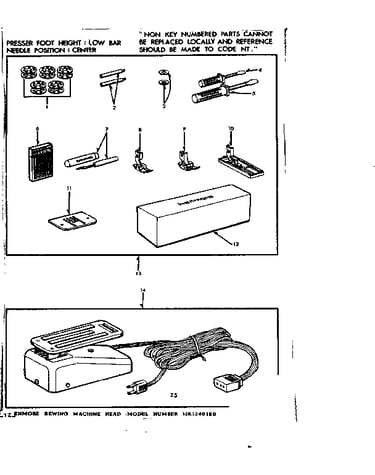 Attachment parts