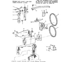 Kenmore 1581340280 motor assembly diagram