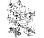 Kenmore 15813410 geared cam assembly diagram