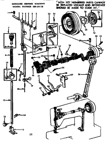 Presser bar assembly