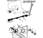 Kenmore 15813410 shuttle assembly diagram