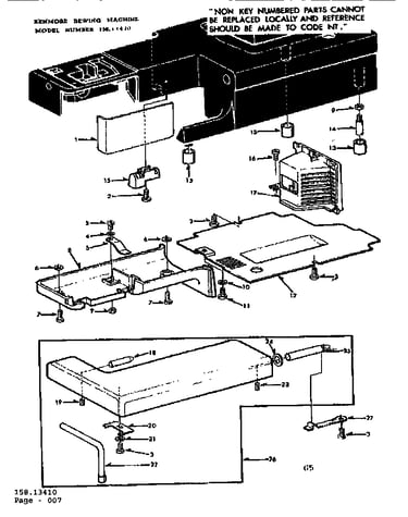Shuttle cover and work table