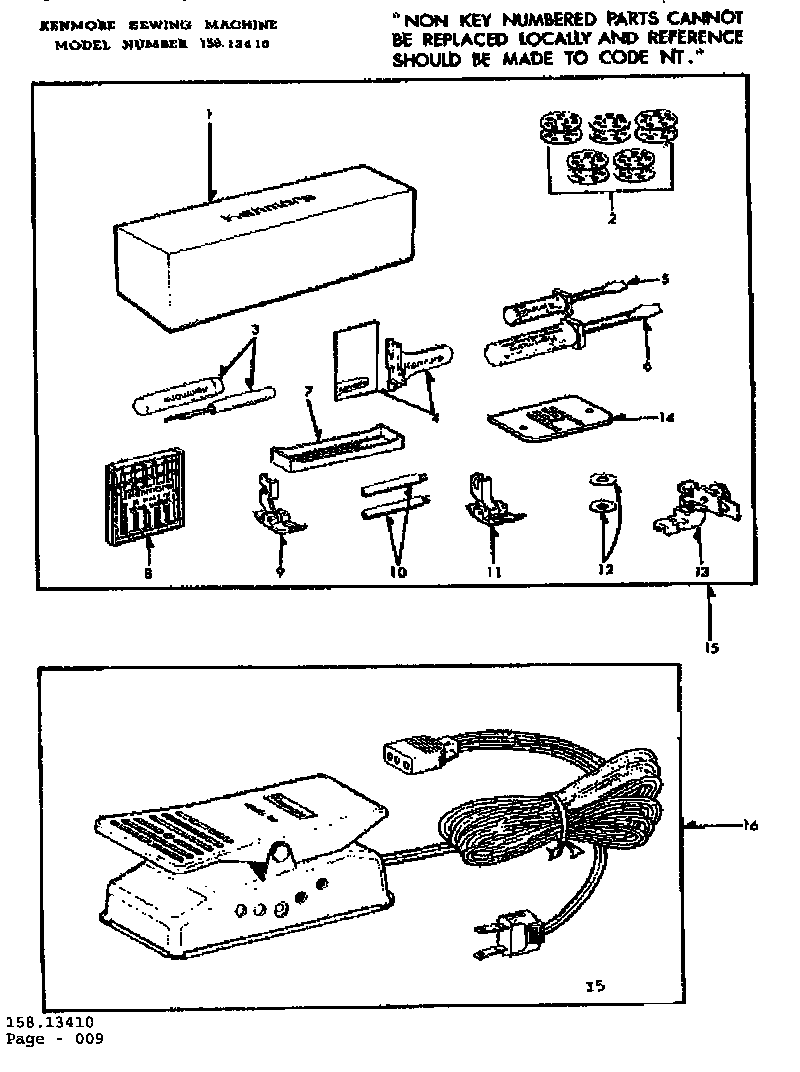 Attachment parts