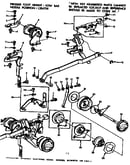 Geared cam assembly