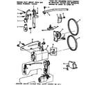 Kenmore 15813411 motor assembly diagram
