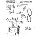 Kenmore 15813412 motor assembly diagram