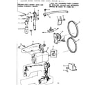 Kenmore 15813413 motor assembly diagram