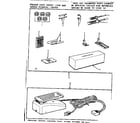 Kenmore 15813414 attachment parts diagram