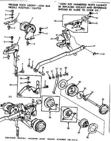 Geared cam assembly
