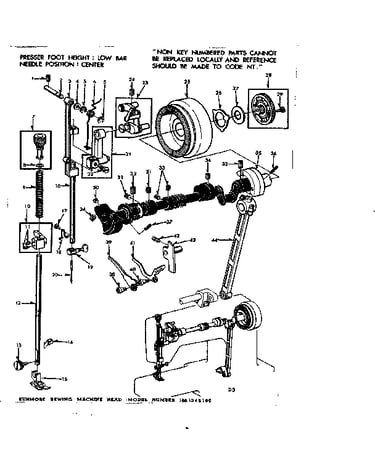 Presser bar assembly