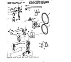 Kenmore 1581345180 motor assembly diagram