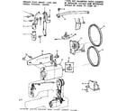 Kenmore 1581345280 motor assembly diagram