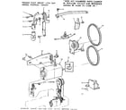 Kenmore 1581345381 motor assembly diagram