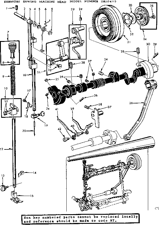 Presser bar assembly