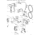 Kenmore 15813470 motor assembly diagram
