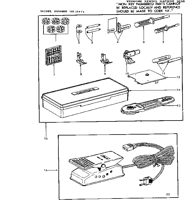 Attachment parts