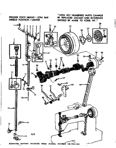 Presser bar assembly