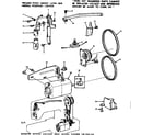 Kenmore 1581350180 motor assembly diagram
