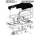 Kenmore 15813510 shuttle cover and base diagram