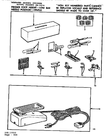 Attachment parts