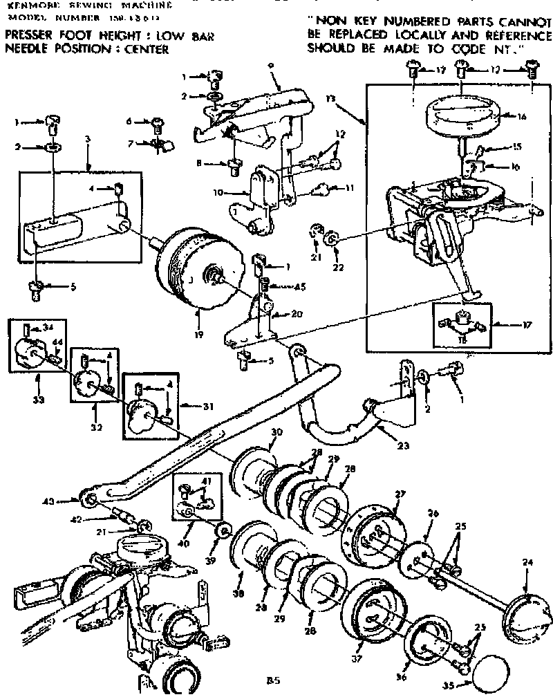 GEARED CAM ASSEMBLY