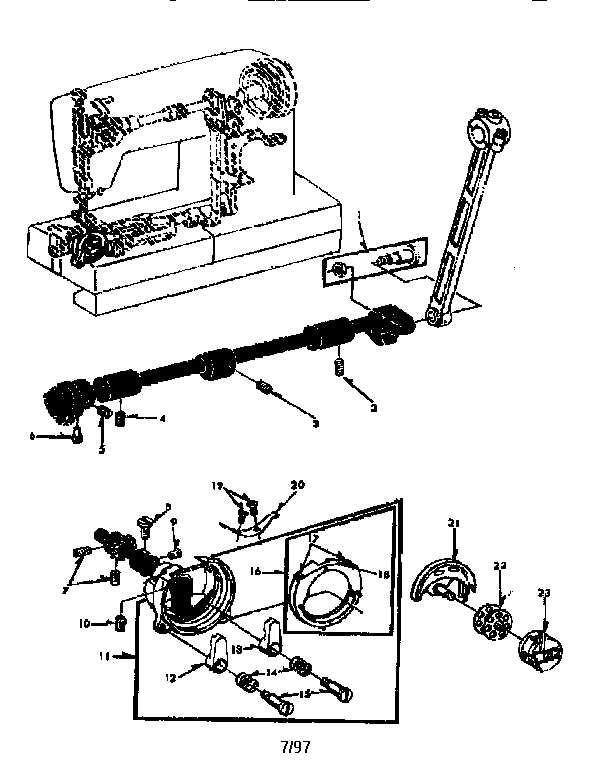 SHUTTLE ASSEMBLY