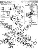 Geared cam assembly