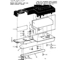 Kenmore 15813512 shuttle cover and unit base diagram