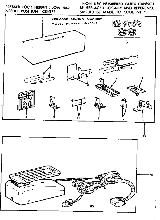 Attachment parts