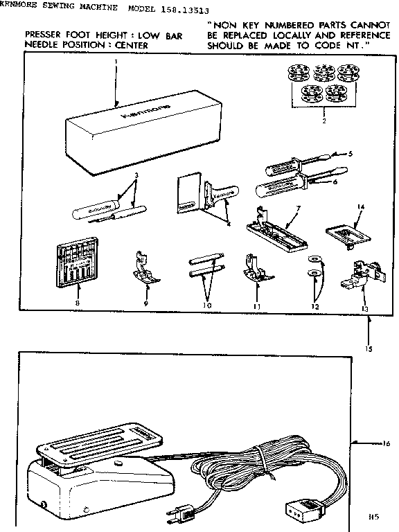 Attachment parts