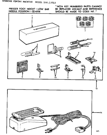 Attachment parts
